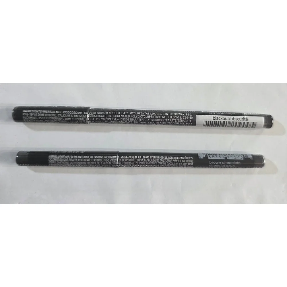Avon True Color Eyeliner Set Glimmersticks Brown Chocolate SuperShock Blackout